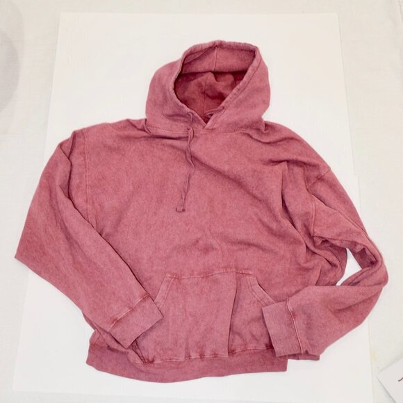 FADED GLORY long sleeve  pink hoodie - Picture 1 of 2